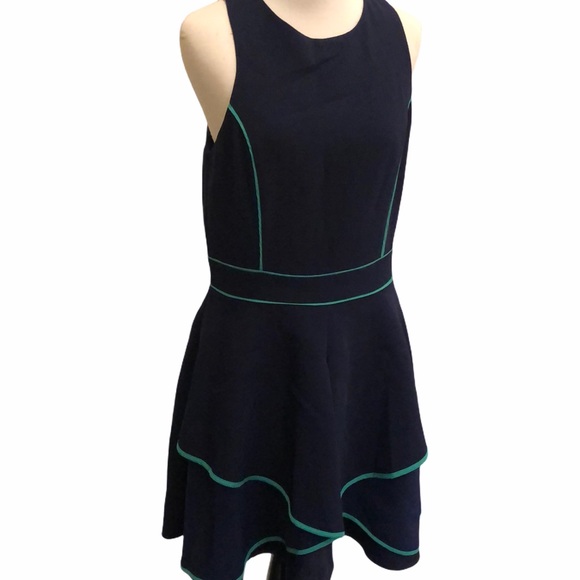 Adelyn Rae Stitch Fix Janyce Dress Navy M NWT